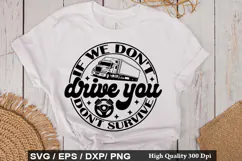 Truck Driver SVG Design - Just A Girl Who Loves Trucks Product Image 4
