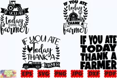 If You Ate Today Thank A Famer SVG | Farmer SVG | Farm Life Product Image 3