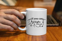 If You Can Dream it You SVG, Motivational SVG Design Product Image 3