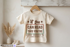 Baby &amp; Kids Funny Quote SVG PNG T-Shirt Design Product Image 3