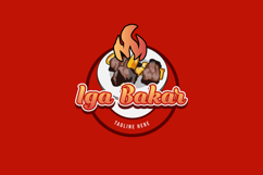 Iga bakar indonesia resto food logo template illustration is Product Image 2