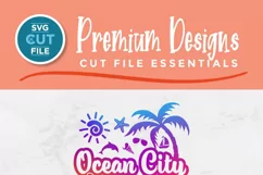 Set your creativity ablaze with this 2024 SVG! Craft exceptional shirts and totes showcasing the motifs of the Ocean City Maryland—a must-have for every crafting enthusiast.