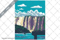 Iguazu Falls in Iguazu National Park Argentina and Chile WPA Product Image 1