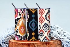 Ikat Fabric Pattern Stylish Textile Designs Digital Paper Product Image 3