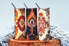 Ikat Fabric Pattern Stylish Textile Designs Digital Paper Product Image 3