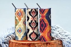 Ikat Fabric Pattern Stylish Textile Designs Digital Paper Product Image 3