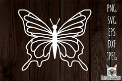 Butterfly svg, papercut SVG, laser cut file. Product Image 1