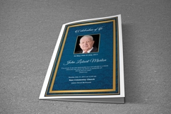 Printable Funeral Program Template Product Image 2