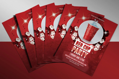Red Cup Party Flyer Template Product Image 4