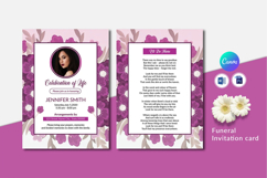 Funeral Prayer Card Template Product Image 1