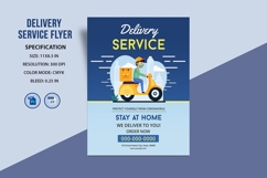 Delivery Service Flyer Template Product Image 1
