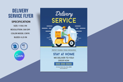 Delivery Service Flyer Template Product Image 1
