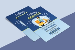 Delivery Service Flyer Template Product Image 2