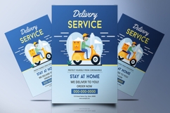 Delivery Service Flyer Template Product Image 3