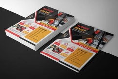 Auto Glass Service Flyer Template. Canva, Word &amp; Psd Product Image 2
