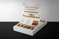 Restaurant Menu Flyer Template Product Image 3