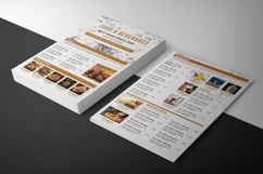 Restaurant Menu Flyer Template Product Image 2
