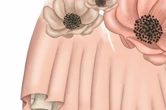 Floral Design | Heels Png | Pink Flowers |Spring Sublimation Product Image 2