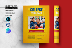 College Fair Flyer Template Product Image 1