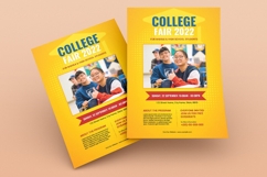 College Fair Flyer Template Product Image 4