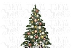 Christmas Tree | Merry Christmas | Png Sublimation Product Image 3