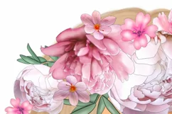 Bloom Woman Png | Floral Wreath Product Image 4