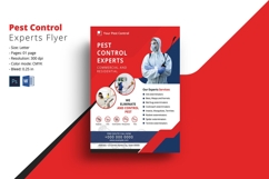 Pest Control Services Flyer Template, Word &amp; Psd Product Image 1