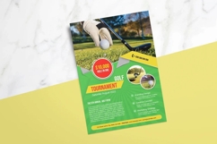 Golf Tournament Flyer Template Product Image 3