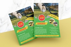 Golf Tournament Flyer Template Product Image 2