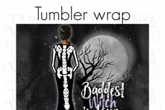 Witchy Vibes Tumbler PNG Digital Sublimation Design Product Image 3