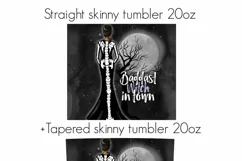 Witchy Vibes Tumbler PNG Digital Sublimation Design Product Image 2
