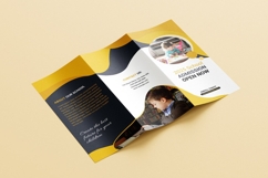 School Admission Trifold Brochure Product Image 2