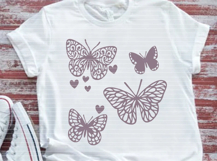 4 Butterfly SVG DXF Cutting File Product Image 3