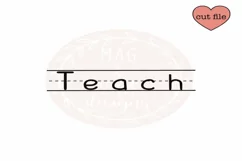 Teacher svg | teacher life svg | school svg | teacher shirt Product Image 2