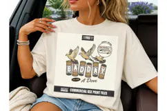 Bad Day To Be A Dove PNG Hunting Tee Product Image 7