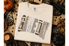 Game Day Leopard Plaid PNG Tee Design Product Image 3