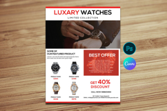 Product Promotion Flyer. Canva and Psd Product Image 1