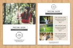 Photography Price List Template Product Image 2
