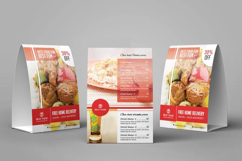 Restaurant Table Tent Template Product Image 3