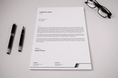 Minimal Business Letterhead Template Product Image 2
