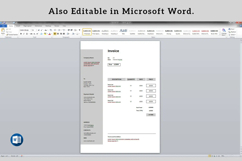 Minimal Invoice Template Product Image 3