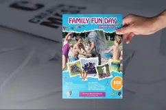 Family Fun Day Flyer Template Product Image 3