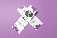 Funeral Bookmark Template Product Image 2