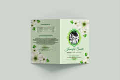 Floral Funeral Program Template Product Image 5