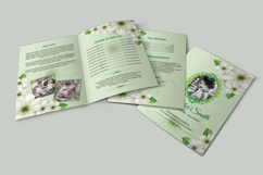 Floral Funeral Program Template Product Image 2