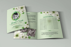 Floral Funeral Program Template Product Image 4