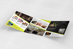 Square Trifold Interior Brochure Product Image 2
