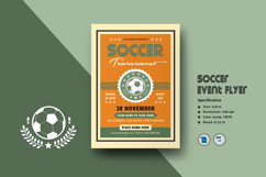 Soccer Tournament Flyer Template Product Image 1