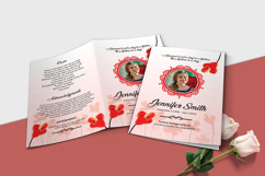 Floral Funeral Program Template Product Image 3