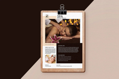 Spa and Beauty Salon Flyer Product Image 4
